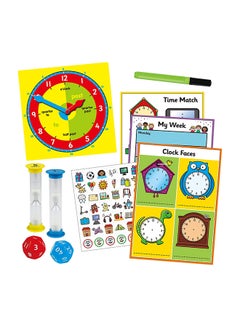 Galt Toys Tell the Time Set Learn To Tell The Time Clock Ages 5 Years Plus Learning & Education Science Kits 23x5x17cm  - Image 4