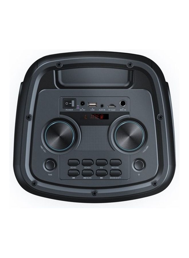 JVC - Portable Bluetooth Party speaker with wireless mic and remote control XS-N4112PB black - Image 1