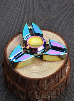 Generic Fidget Spinner Multicolored Reduces Stress And Anxiety Kills Boredom For Kids Adults inch  - Image 4