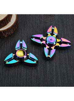 Generic Fidget Spinner Multicolored Reduces Stress And Anxiety Kills Boredom For Kids Adults inch  - Image 5