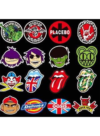 100-Piece Cool Waterproof Vinyl Stickers 43961cm - view 3