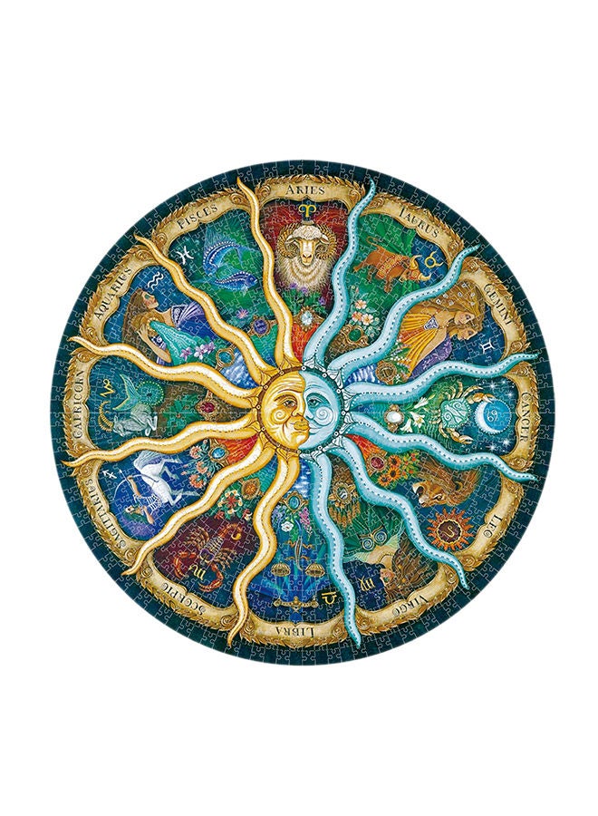 QIHAN - 500-Piece Signs Of Zodiac Jigsaw Puzzle - Image 1