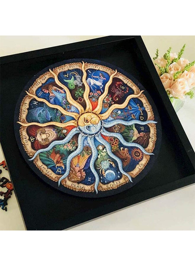 QIHAN - 500-Piece Signs Of Zodiac Jigsaw Puzzle - Image 1