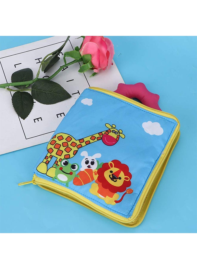 Kidle - Tear Not Rotten Baby Early Education And Learning Cloth Book With Firm Needlework 10.92x9.91x1.15cm - Image 1