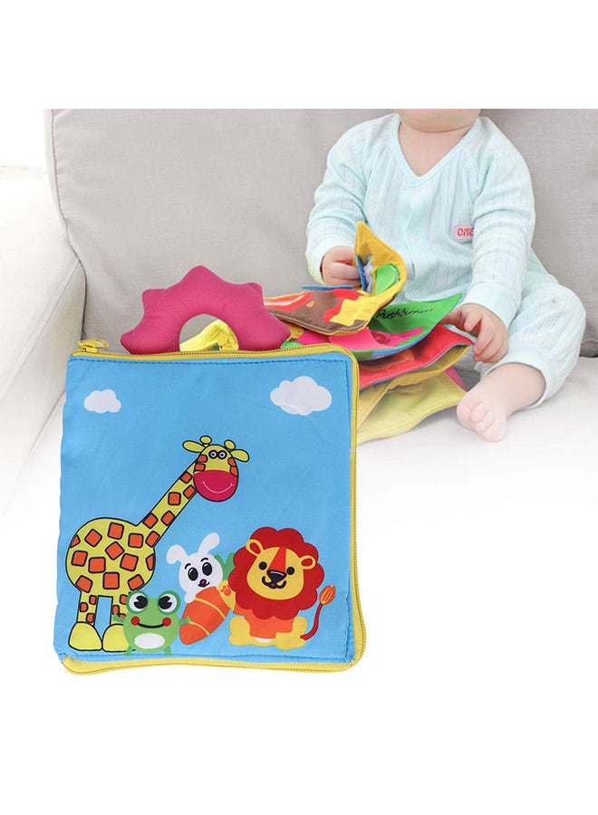 Kidle - Tear Not Rotten Baby Early Education And Learning Cloth Book With Firm Needlework 10.92x9.91x1.15cm - Image 1