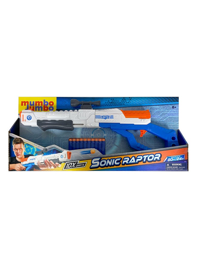 11-Piece Foam Launcher With Foam Darts Set