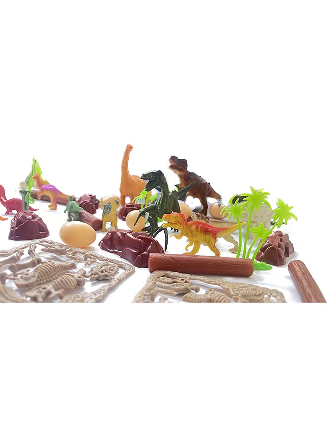 AMERTEER - Dinosaurs Model Toy Set 16x29x19cm - Image 1