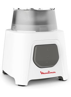 Moulinex Blendeo Blender With Grinder and Grater, 1.5 L 450 W LM2B3126 White  - Image 5