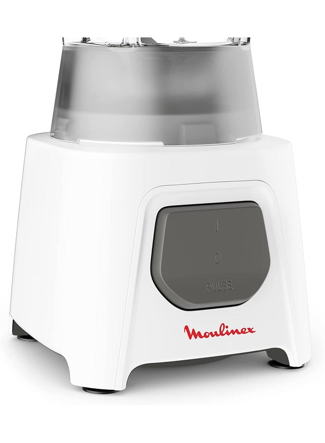 Moulinex Blendeo Blender With Grinder and Grater, 1.5 L 450 W LM2B3126 White  - Image 5