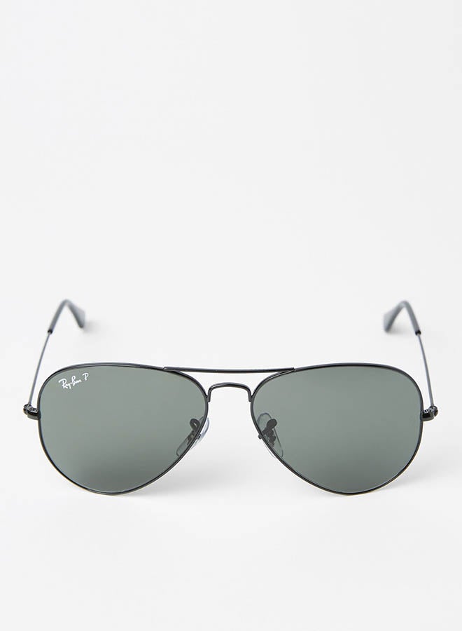 Ray-Ban - Polarized Aviator Sunglasses - 0RB3025 - Lens Size: 58 mm - Black - Image 1