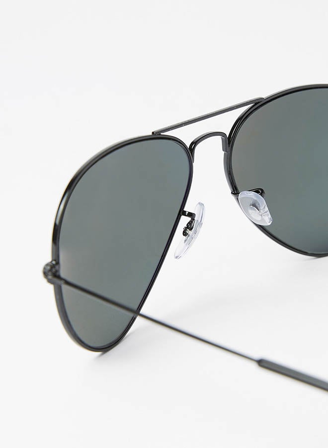 Ray-Ban - Polarized Aviator Sunglasses - 0RB3025 - Lens Size: 58 mm - Black - Image 1