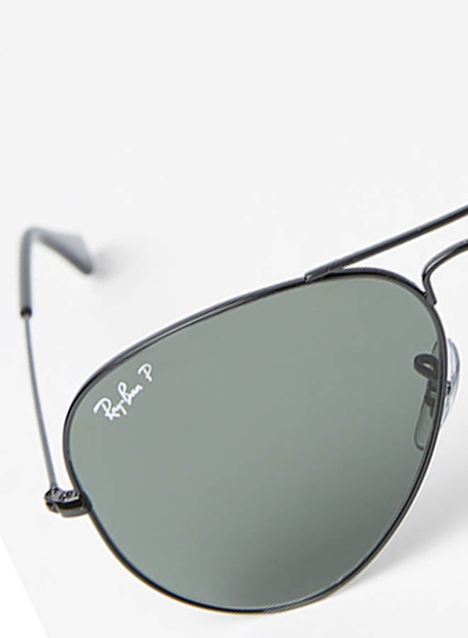 Ray-Ban - Polarized Aviator Sunglasses - 0RB3025 - Lens Size: 58 mm - Black - Image 1