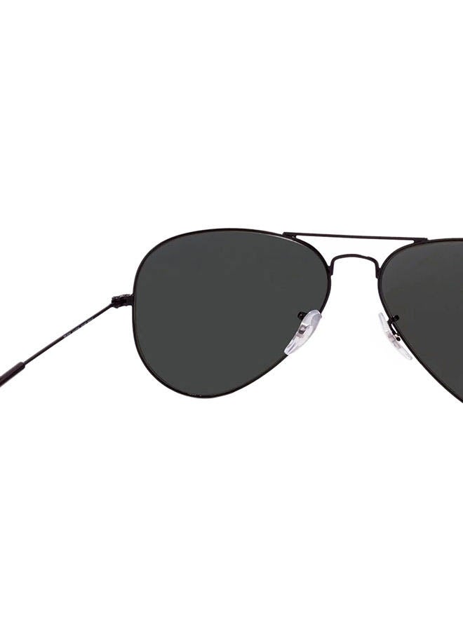 Ray-Ban - Polarized Aviator Sunglasses - RB3025 002/58 58 - Lens Size: 58 mm - Black - Image 1