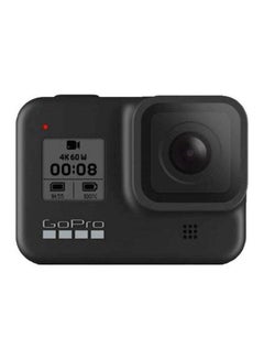 Hero 8 Digital Action Camera Black 12MP 4K60/1080p240 8xSlo-Mo Wi-Fi + Bluetooth GPS Enabled Water Resistant