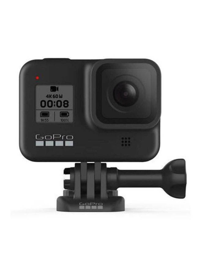 GoPro - Hero 8 Digital Action Camera Black 12MP 4K60/1080p240 8xSlo-Mo Wi-Fi + Bluetooth GPS Enabled Water Resistant - Image 1