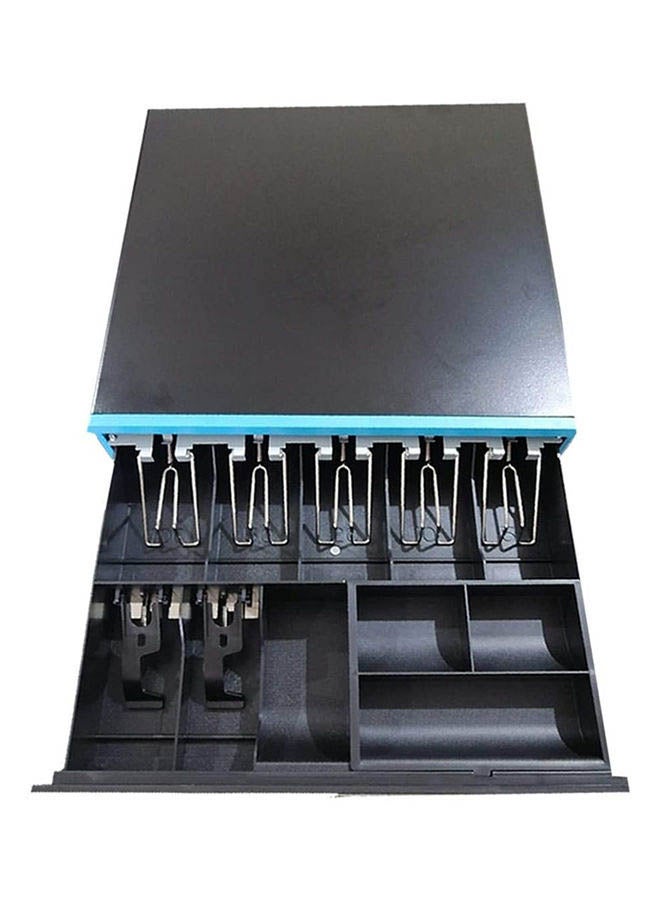 Generic Cash Drawer Black/Blue  - Image 2