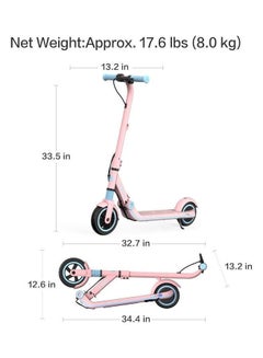 SEGWAY Ninebot Electric Kick Scooter For Boys And Girls ZING E8 Pink 50kg 50kg  - Image 3