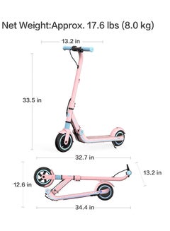 SEGWAY Ninebot Electric Kick Scooter For Boys And Girls ZING E8 Pink 50kg 50kg  - Image 4
