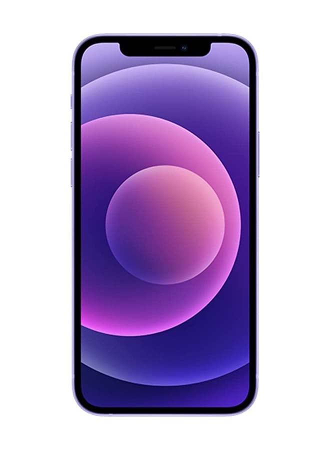 Apple - iPhone 12 With Facetime 64GB Purple 5G - Middle East Version - Image 1