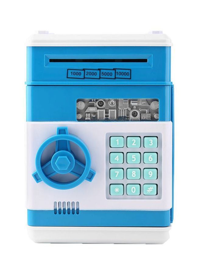 OUTAD - Electronic Money Safe Password Saving Bank ATM For Coins And Bills 15x20.5x14.5cm - Image 1