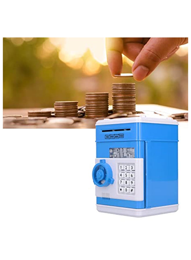 OUTAD - Electronic Money Safe Password Saving Bank ATM For Coins And Bills 15x20.5x14.5cm - Image 1