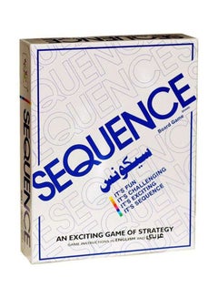 Multicolour An Exciting And Sequence Strategy Board Card Games For Kids