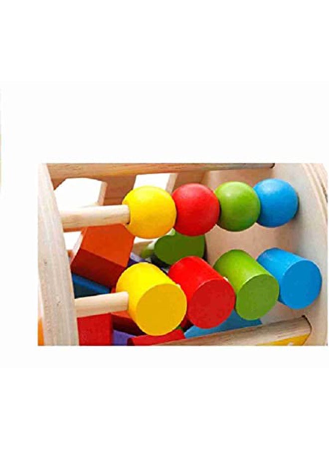 al ostoura toys Intelligence Educational Game Perfect Shapes Sorter Multicolored Durable ‎18.5x18.5x18.8cm  - Image 4