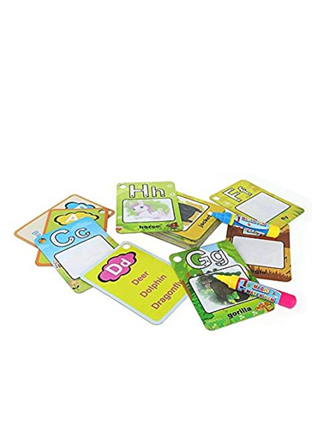 Water Painting Graffiti Book Card With 2 Magic Drawing Pen  - Image 4
