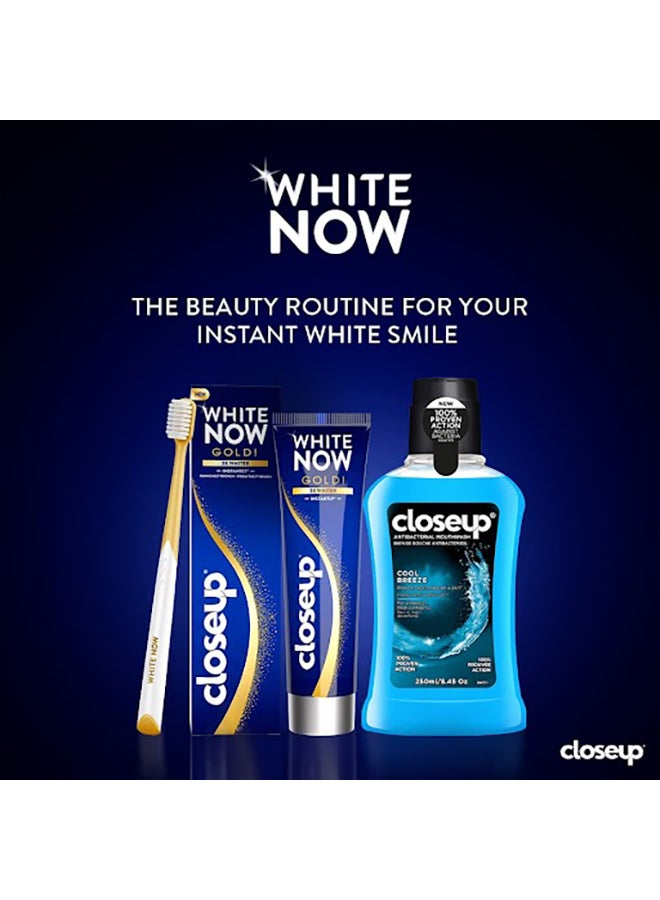 CLOSE Gold White Now Toothpaste Pack of 2 75ml - Image 2