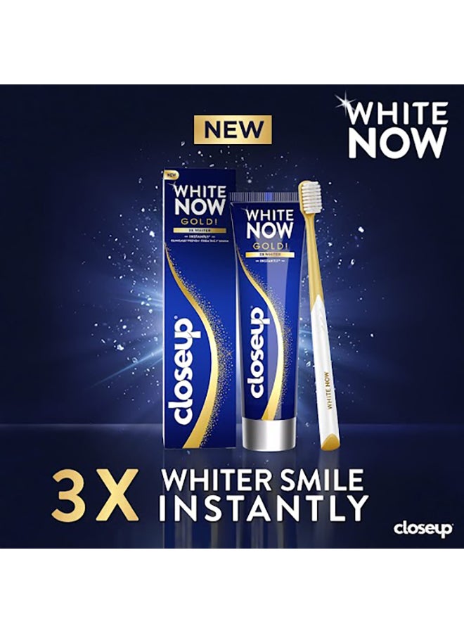 CLOSE Gold White Now Toothpaste Pack of 2 75ml - Image 4