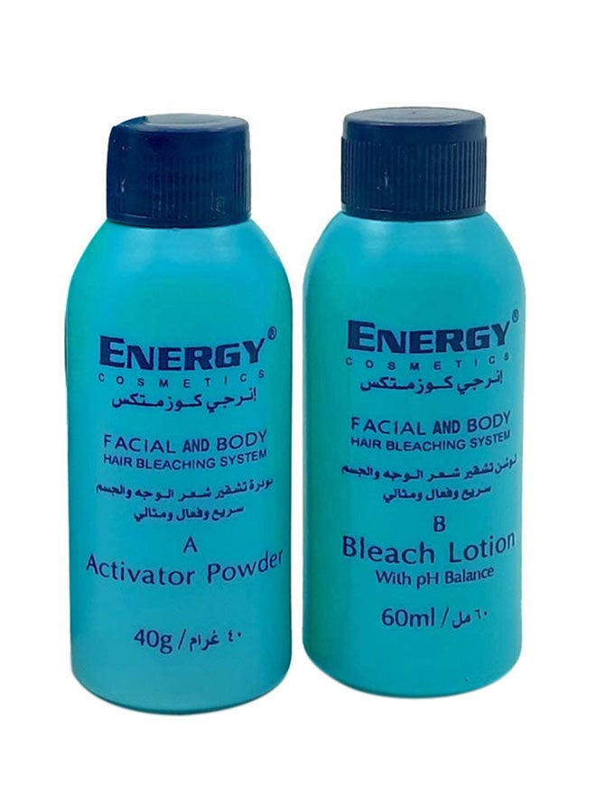 ENERGY COSMETICS Facial And Body Hair Bleaching System 40g, 60ml  - Image 3