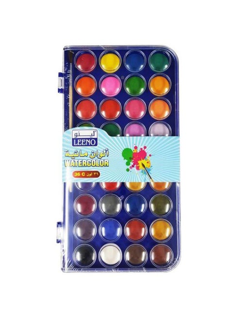 36 Water Colors Red/Green/Orange