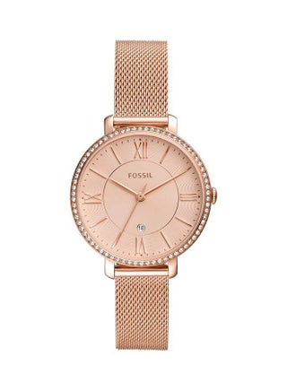 Women's Water Resistant Analog Wrist Watch ES4628 - 36 mm - Rose Gold - v1664516128/N30316211A_1