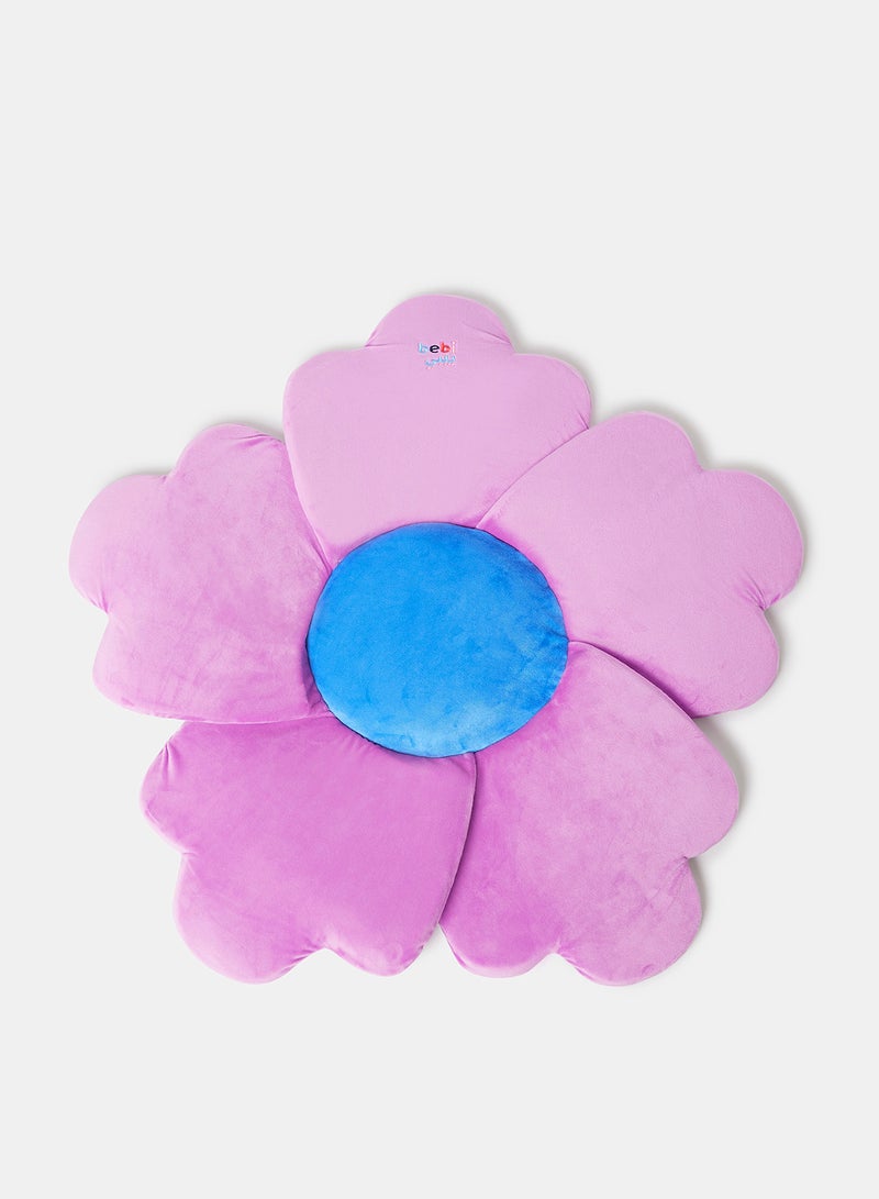 Baby Sink Bath Cushion Soft Quick Drying Bathmat For Infant Bathing  Flower shaped Machine Washable Blue/Purple - v1664517054/N48747178A_1