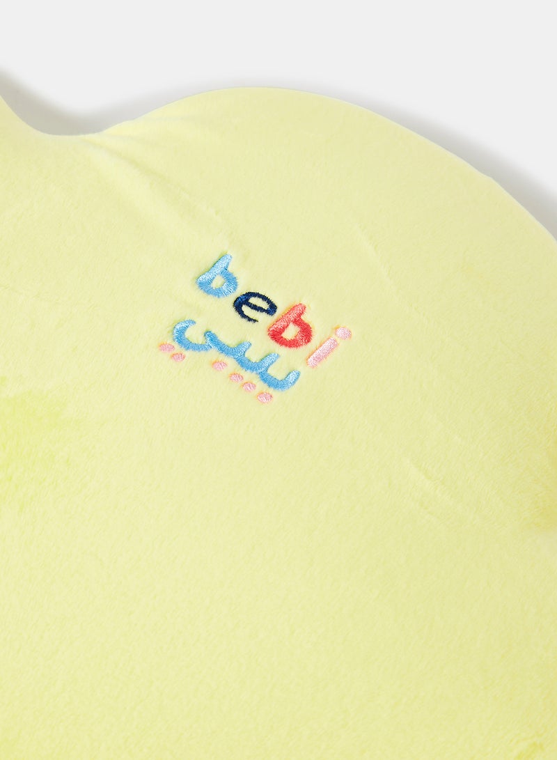Bebi - Baby Sink Bath Cushion Soft Quick Drying Bathmat For Infant Bathing  Flower shaped Machine Washable Yellow/Purple - Image 1