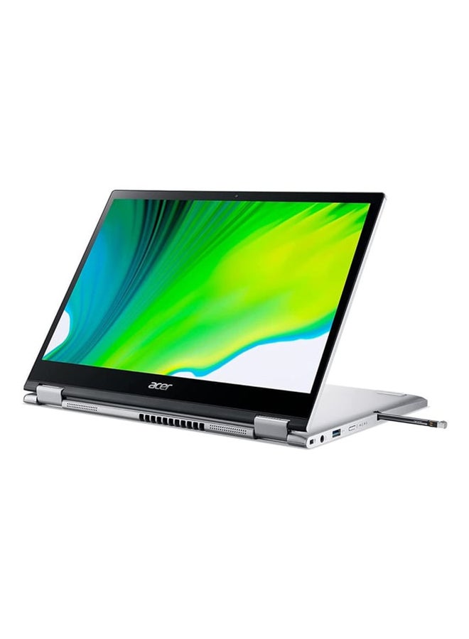 Acer - Spin 3 SP313 Convertible 2-In-1 Laptop With 13.3-Inch WQXGA IPS Touch Display, 11th Gen Intel Core i7-1165G7 Processor / 16GB RAM / 512GB SSD / Intel Iris Xe Graphics / English/Arabic Silver - Image 1