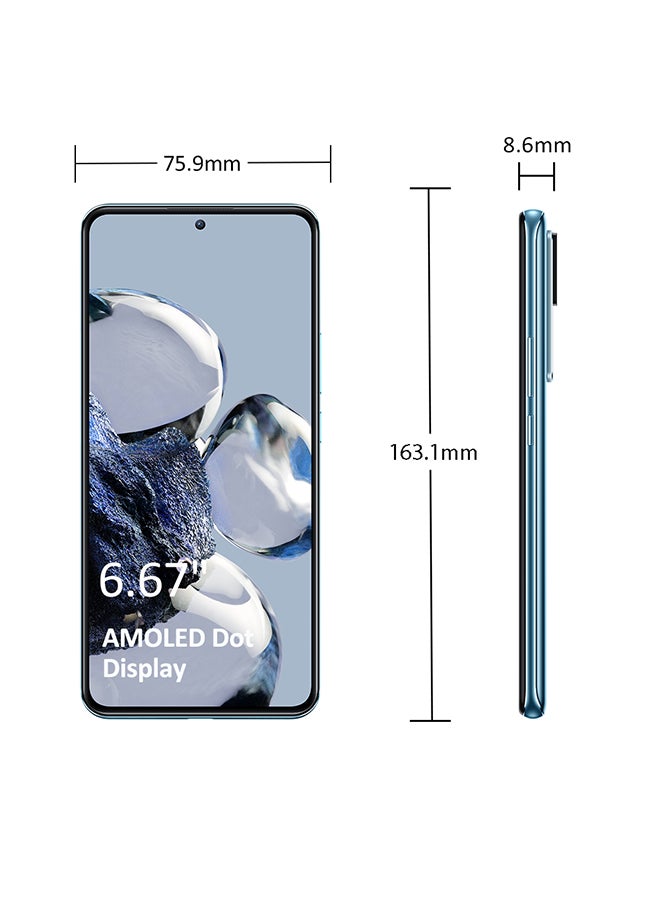Xiaomi - 12T Pro 5G Dual SIM Blue 12GB RAM 256GB - Global Version - Image 1
