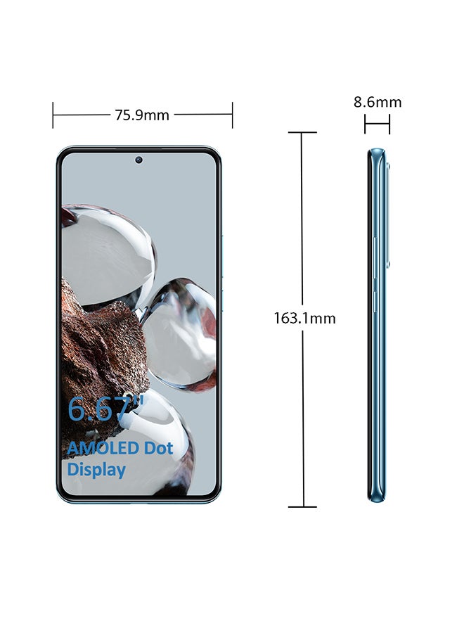 Xiaomi 12T 5G Dual SIM Blue 8GB RAM 256GB - Global Version - Image 2