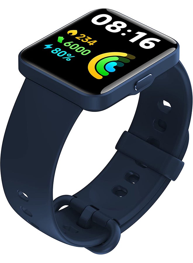 Xiaomi - Redmi Watch 2 Lite 5ATM Water Resistant, GPS 5ATM Water Resistant, 10 Days Battery Life, GPS, Steps, Sleep and Heart Rate Monitor Blue - Image 1