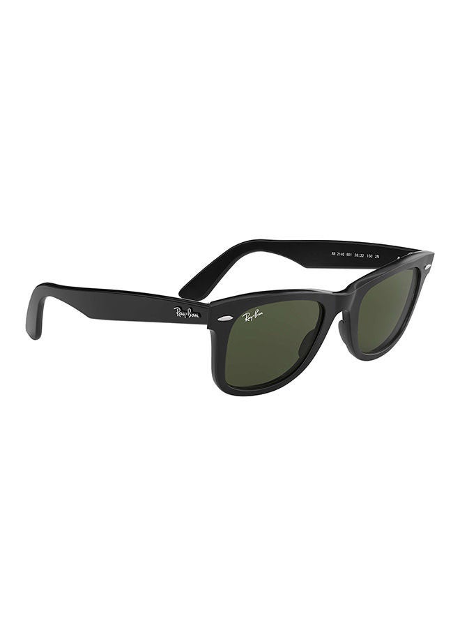 Ray-Ban - Full Rim Wayfarer Sunglasses - RB2140 901 50 - Lens Size: 54 mm - Black - Image 1