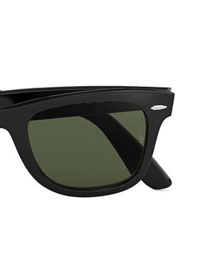 Ray-Ban - Full Rim Wayfarer Sunglasses - RB2140 901 50 - Lens Size: 54 mm - Black - Image 1
