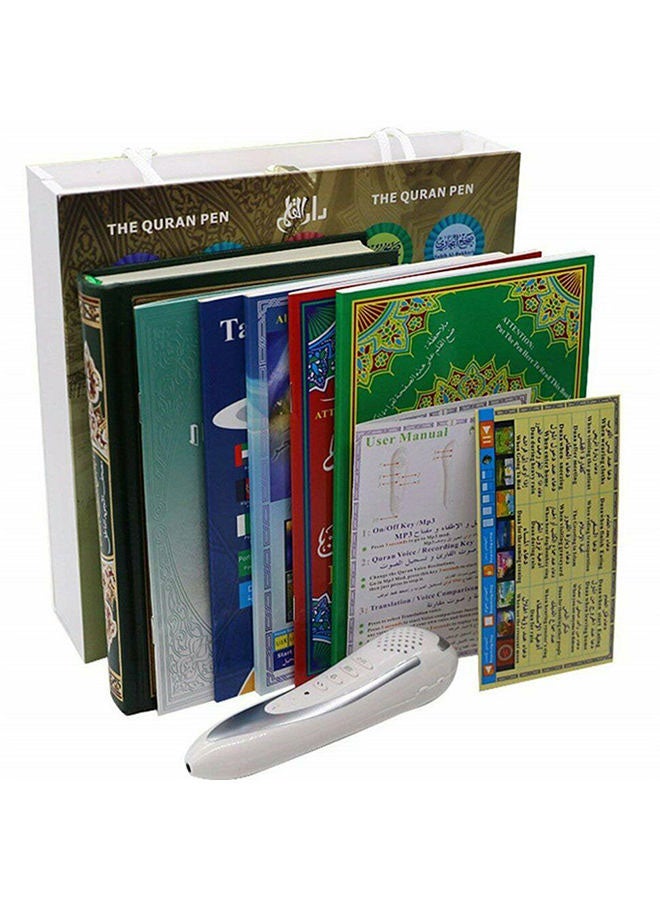 Generic Digital Pen With Rechargeable Quran E-book White  - Image 3