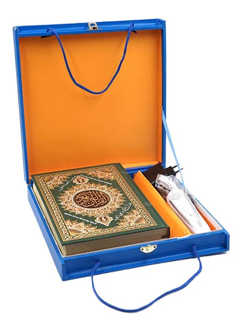 Digital Holy Quran Kit With Reading Pen Multicolour