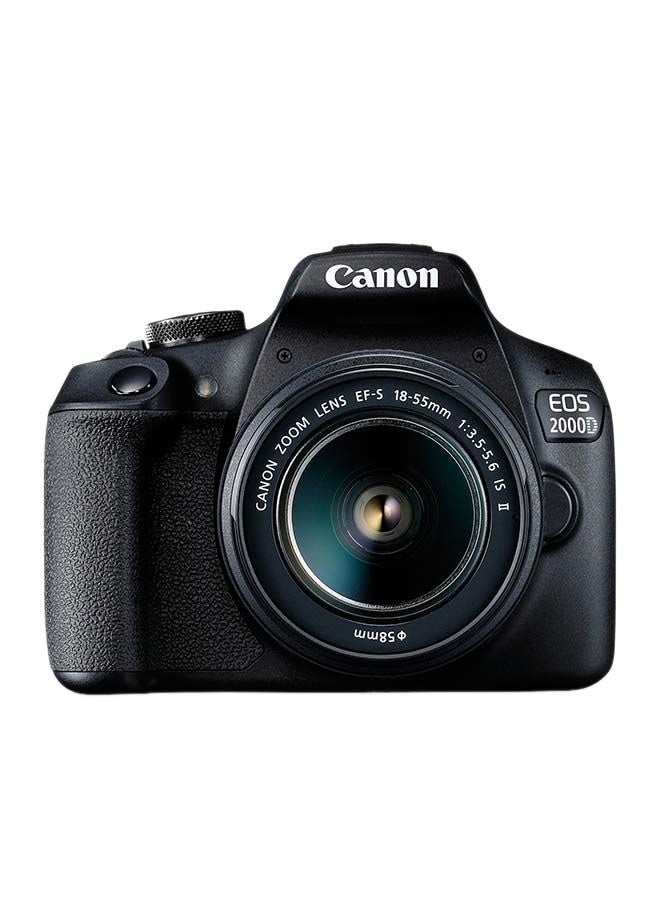 Canon EOS 2000D DSLR With EF-S 18-55mm f/3.5-5.6 IS II Lens 24.1MP,Built-In Wi-Fi And NFC - Image 1
