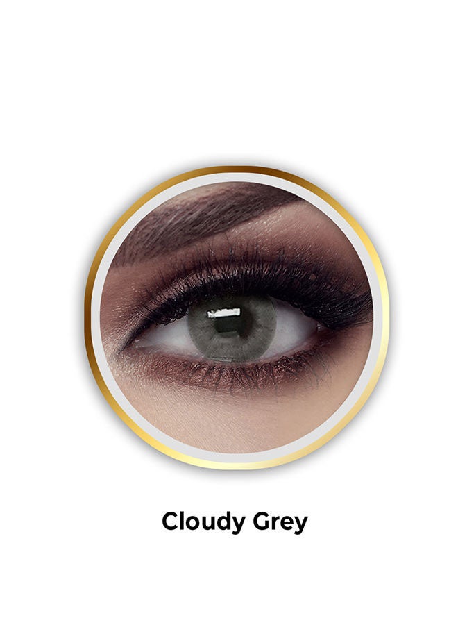 Elite Cloudy Grey 3 Months Disposable Contact Lenses - v1664534648/N36538902A_1