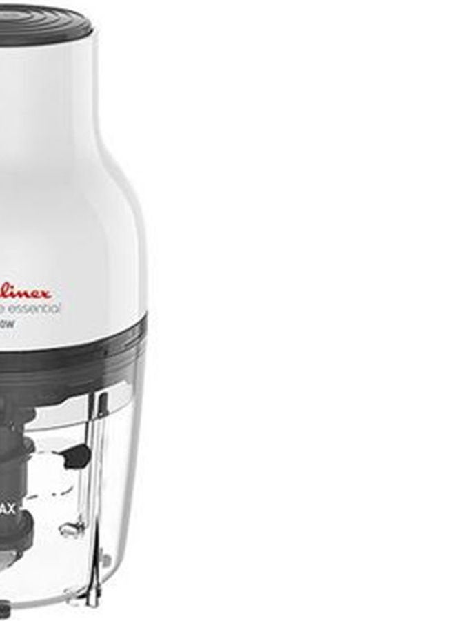 Moulinex - Vegetable Chopper | Moulinette Essential Chopper |  White/ Plastic | 2 Years Warranty 400 ml 300 W DJ520127 White/Black - Image 1