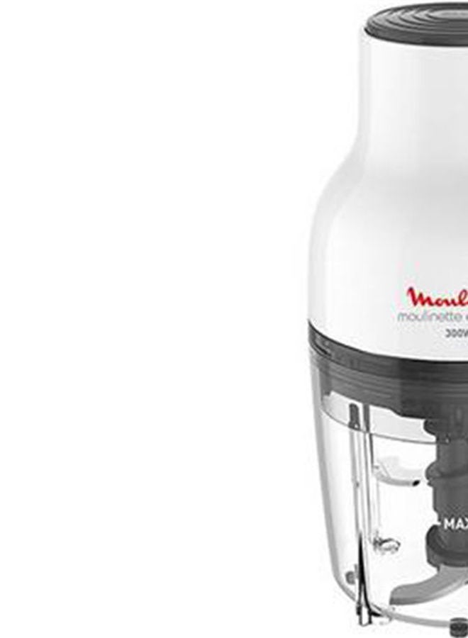 Moulinex - Vegetable Chopper | Moulinette Essential Chopper |  White/ Plastic | 2 Years Warranty 400 ml 300 W DJ520127 White/Black - Image 1