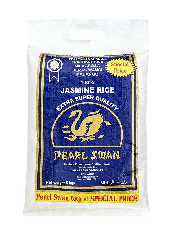 Pearl Swan - Jasmine Rice 5kg - Image 1