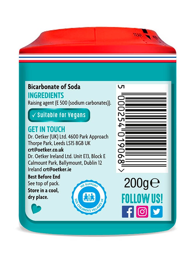 Dr.Oetker Bicarbonate Soda 200grams  - Image 3