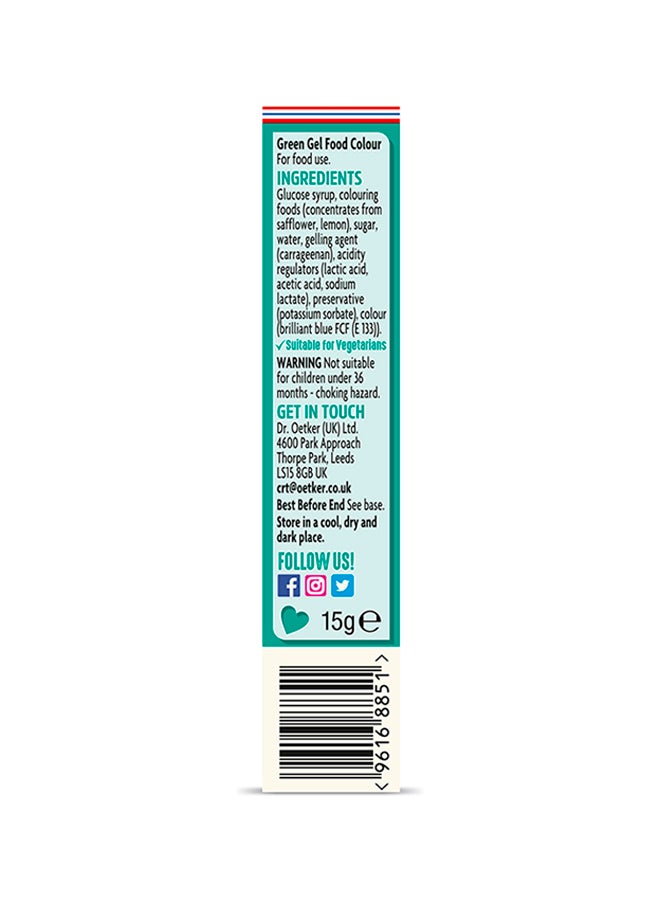 Dr.Oetker Green Food Color Gel 15grams - Image 4